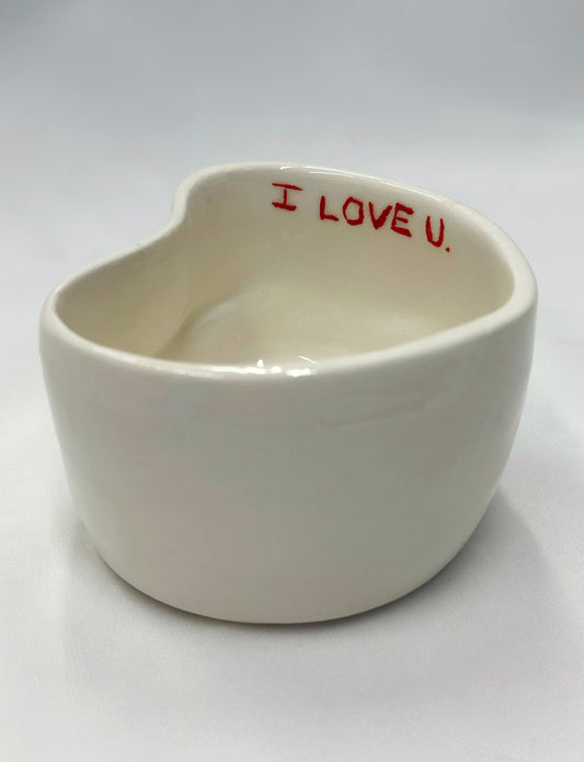 I LOVE U. Ceramic mug