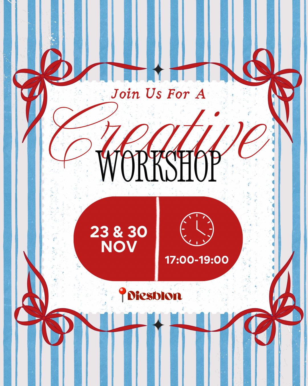 Creative Workshop 👩‍🎨🎨☕️