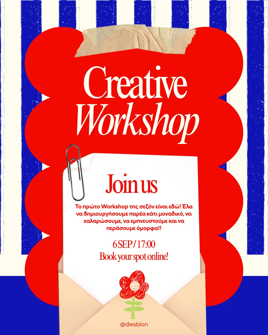 Flower earrings Workshop 🌺