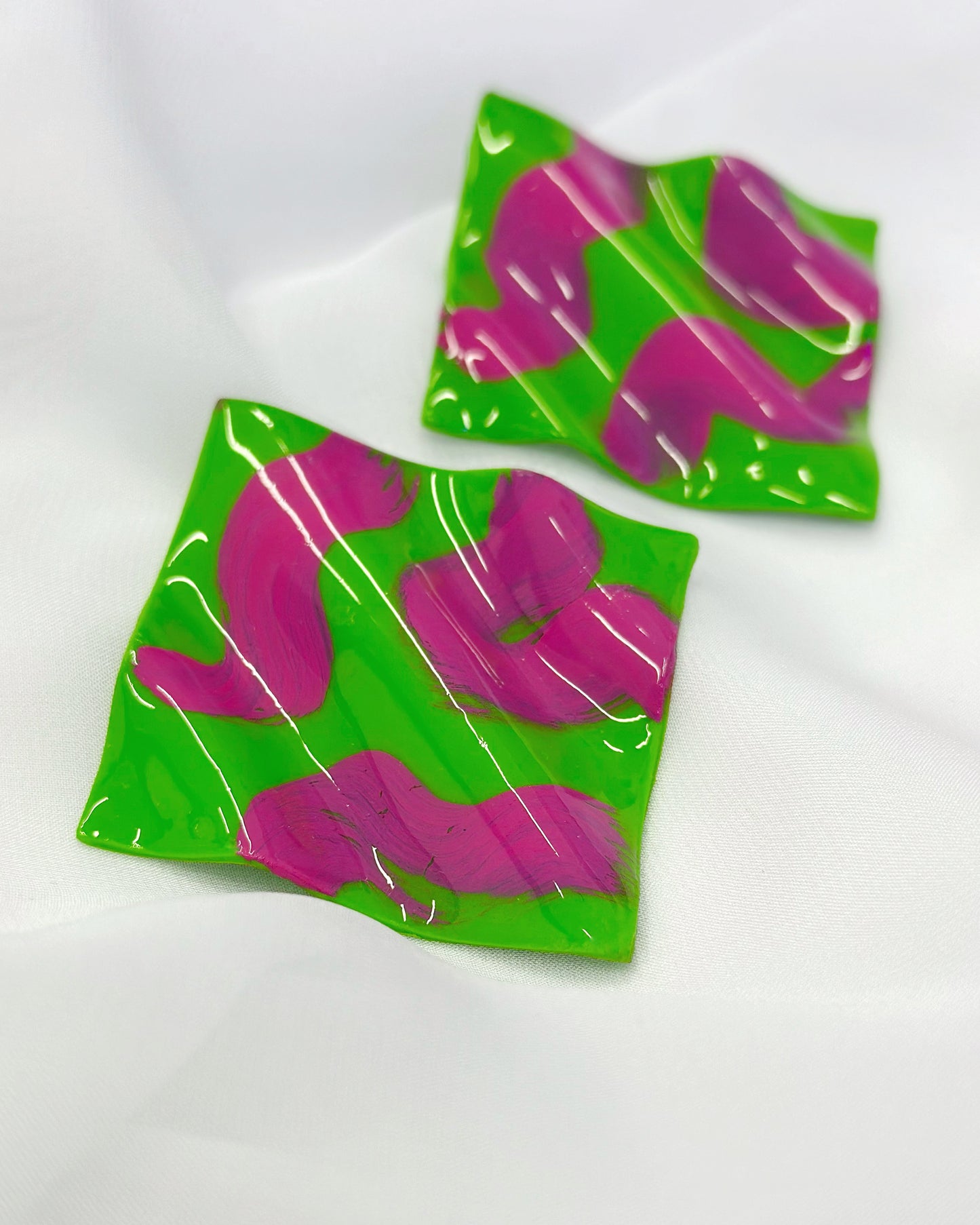 “Big Wavy” Statement Earrings