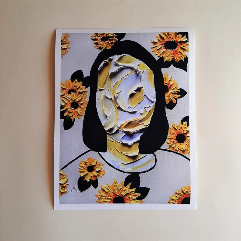 ''Sunflower'' Art Print