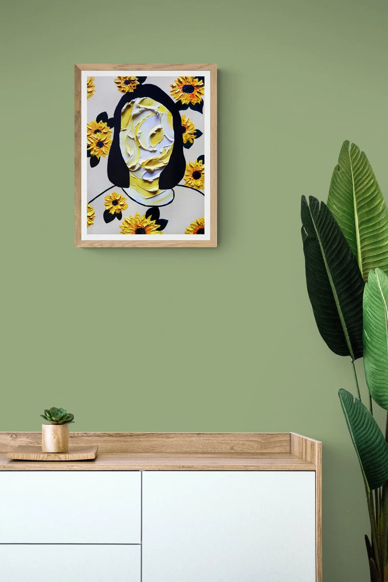 ''Sunflower'' Art Print