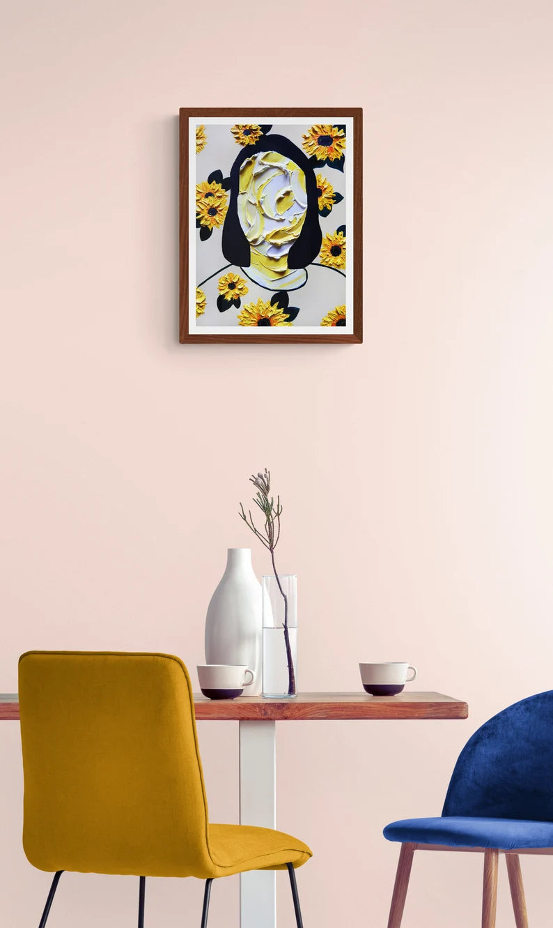 ''Sunflower'' Art Print