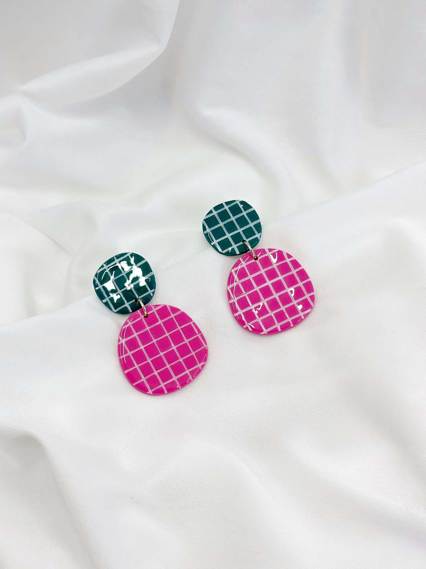 “Checkered” Dangles